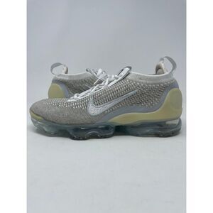 Nike Air Vapormax 2021 FlyKnit White Pure Platinum DC4112-100 Womens‎ Size 9 NEW